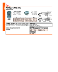 Thumbnail of document Data Sheet - BHC Bulk Head Connectors